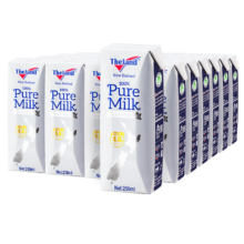 plus会员、概率劵：纽仕兰4.0g蛋白质高钙全脂纯牛奶250ml*24*2件+凑单