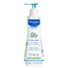 妙思乐（Mustela）婴儿身体乳 宝宝润肤霜儿童保湿润肤乳300ml