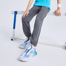 XTEP 特步 夏季新品男女童弹力运动长裤户外休闲运动裤