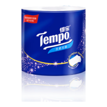 再降价、PLUS会员、需首购：TEMPO 得宝 一博同款 有芯卷纸 无香4层160g*16卷 *3件