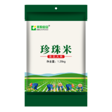 PLUS会员：丰原食品 东北大米 粳米 珍珠米 3斤
