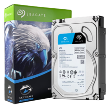 PLUS会员：希捷（SEAGATE）监控硬盘 4TB 256MB SATA 低功耗版 希捷酷鹰 3.5英寸