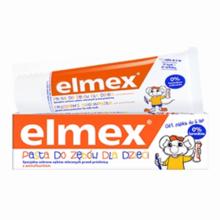 Elmex 艾美适 0-6岁儿童牙膏含氟防蛀进口低泡温和不辣嘴50ml*3支