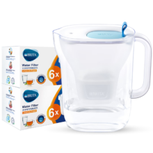 BRITA 碧然德 设计师滤水壶2.4L装12枚滤芯一壶13芯