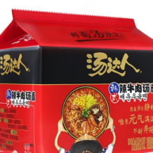 汤达人 统一海鲜拉面方便面 125g*5包
