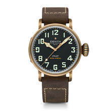ZENITH 真力时 PILOT飞行员系列 45毫米自动上链腕表 29.2430.679/21.C753