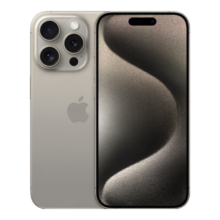 Apple iPhone 15 Pro 128GB 原色钛金属A3104手机 支持移动联通电信5G MTQ63CH/A【快充套装】