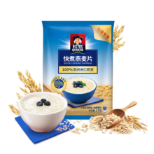 plus会员:桂格（QUAKER）快煮快熟燕麦片 1000克 *3件