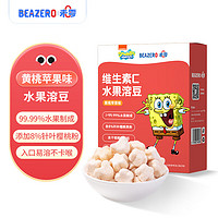 BEAZERO 未零 海绵宝宝黄桃苹果味水果溶豆 16g