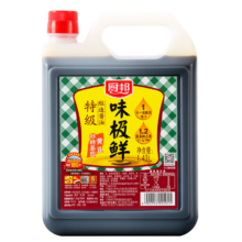 厨邦 酱油 味极鲜 特级生抽 180天酿造酱油 1.43L*3件