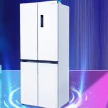 PLUS会员、京东百亿补贴：华凌 456 十字四门冰箱 HR-456WUSPZ