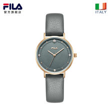 FILA 斐乐 手表2021新款夏季简约防水女士石英腕表6168
