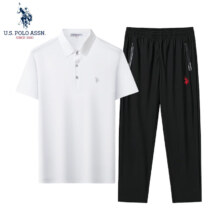 U.S. POLO ASSN. 美国马球协会 冰丝Polo衫*1 冰丝休闲裤*1