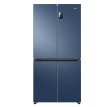 百亿补贴、PLUS：海尔（Haier）海尔冰箱四开门467升 新一级能效双循环旗舰无霜超薄店十字对开门T型四门双开门家用冰箱 新一级能效丨黑金净味丨三档变温丨母婴专区 467升