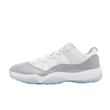 耐克（NIKE）【严选好物】AJ11 Air Jordan 11 Low男女子低帮休闲篮球鞋 白灰528896/AV2187-140 36