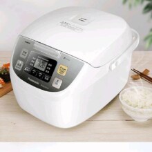 松下（Panasonic）4L电饭煲 家用大容量电饭锅  备长炭厚锅 智能米量判定 24H预约 SR-DC186-N