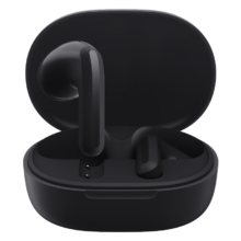 Redmi 红米 Buds 4 青春版 半入耳式真无线动圈降噪蓝牙耳机 子夜黑