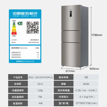 Hisense 海信 251L 三开门冰箱