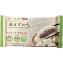 PLUS会员:老城隍庙松月楼 陈皮豆沙包360g/6个*5件