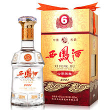 西凤酒 六年 陈酿 45%vol 凤香型白酒 500ml 单瓶装