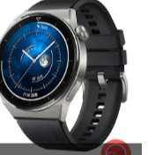 京东百亿补贴、plus会员：华为HUAWEI WATCH GT 3 Pro 黑色氟橡胶表带 46.6mm表盘 健康管理 微信手表版
