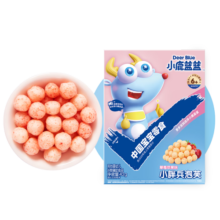 小鹿蓝蓝_婴儿泡芙 草莓苹果味 宝宝零食水果谷物儿童饼干营养易吞咽 42g