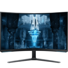 PLUS会员、概率券：SAMSUNG 三星 S32BG854NC 32英寸 曲面 FreeSync 显示器（3840×2160、240Hz、95％DCI-P3、HDR2000）