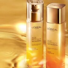 京东百亿补贴，PLus会员:欧莱雅（L'OREAL）复颜花蜜精华水65ml*2