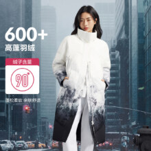 BOSIDENG 波司登 男女式情侣款渐变色冰山羽绒服