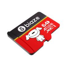 plus会员、概率劵：毕亚兹 TF64 京东JOY Micro-SD存储卡 64GB（USH-I、V30、U3、A1）