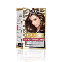 L'OREAL PARIS 6.73薄荷青棕 172ml 1盒 底色深需漂