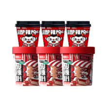 plus会员:食族人 酸辣粉*3桶+经典酸辣粉84g*3小桶