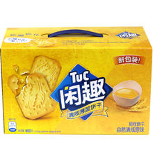 88VIP会员：Tuc 闲趣 清咸薄脆饼干 自然清咸原味 900g 礼盒装