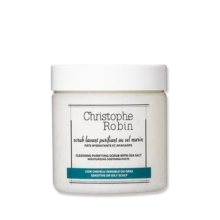 Christophe Robin海盐舒缓头皮磨砂膏250ml清洁控油洗头膏洗发水 CR男女通用