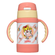 THERMOS 膳魔师 儿童水杯316L保温杯 粉色巧虎 280ml