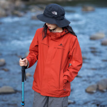 PLUS会员:拓路者（Pioneer Camp）朱雀冲锋衣 女硬壳单层外套户外防风登山服夹克