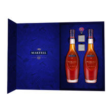 MARTELL 马爹利 VSOP+级名士白兰地350ml*2洋酒烈酒礼盒送礼