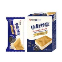 PLUS会员：中街冰点 妙享威化三明治雪糕 牛奶味/奥利奥 70克*6支/件 *4件