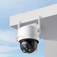 360 户外球机6Ultra昼夜真彩版 360度全景室外摄像头监控器（送 64G卡）