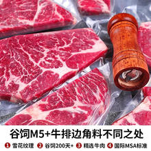 【京东618补贴价】澳洲进口和牛眼肉牛排块*2斤