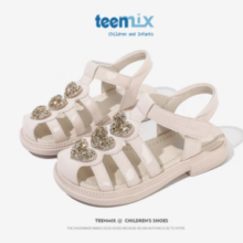 PLUS会员！TEENMIX 天美意 女童凉鞋沙滩鞋