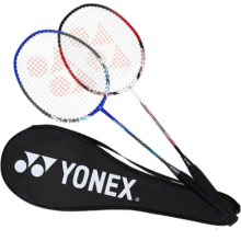 plus会员：YONEX尤尼克斯羽毛球拍对拍碳素中杆比赛NR7000I红蓝已穿线附手胶