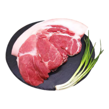 Plus会员:嘉一香猪后腿肉净含量800g 2小袋装*5件