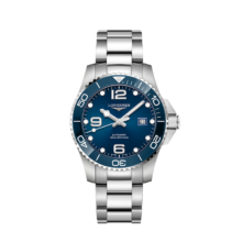 LONGINES 浪琴 彭于晏推荐 瑞士手表 康卡斯潜水系列 机械钢带男表  L37824966