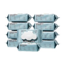 babycare 婴儿手口专用湿纸巾60抽*10包加厚