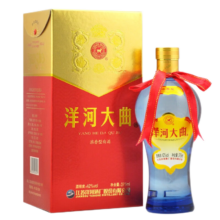 洋河大曲 新天蓝口感绵柔浓香型 42度 375mL 1瓶