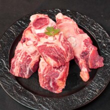 plus会员，鸿亮原切牛龙骨2.5kg 牛蝎子新鲜冷冻龙骨煲汤食材 带肉牛骨量贩装(拍4件)
