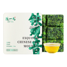 京东百亿补贴、plus会员:陈一凡铁观音乌龙茶 便携小方片礼盒装30g