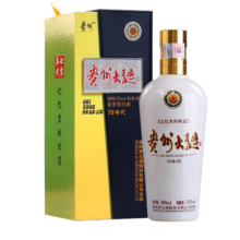 茅台集团 贵州大曲酒(70年代)53度 酱香型 高度白酒 500ml 53度 500mL 1瓶