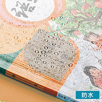 deli 得力 书皮书套透明包书皮自粘包书膜磨砂包书纸小学生一年级书壳